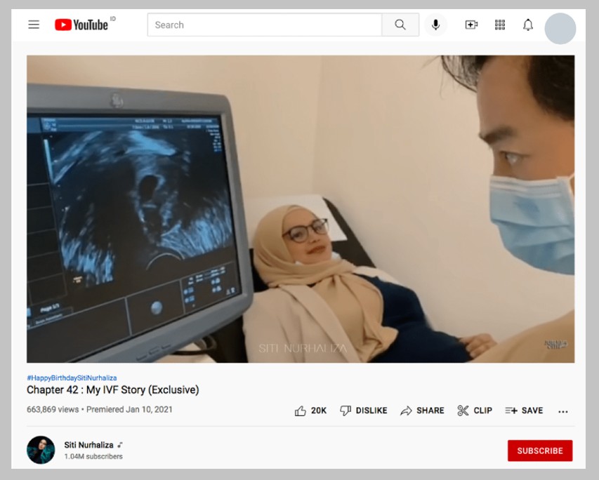 Review Bayi Tabung Siti Nurhaliza di Alpha IVF